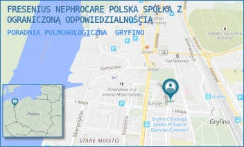PORADNIA PULMONOLOGICZNA - FRESENIUS NEPHROCARE POLSKA SPÓŁKA Z OGRANICZONĄ ODPOWIEDZIALNOŚCIĄ - NIEPODLEGŁOŚCI 28,  GRYFINO