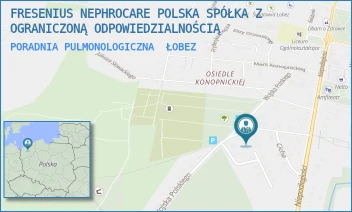 PORADNIA PULMONOLOGICZNA - FRESENIUS NEPHROCARE POLSKA SPÓŁKA Z OGRANICZONĄ ODPOWIEDZIALNOŚCIĄ - SIKORSKIEGO 6,  ŁOBEZ