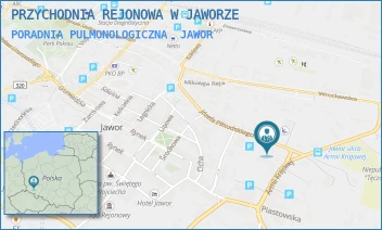 PORADNIA PULMONOLOGICZNA - PRZYCHODNIA REJONOWA W JAWORZE - UL. JÓZEFA PIŁSUDSKIEGO 10,  JAWOR