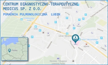 PORADNIA PULMONOLOGICZNA - CENTRUM DIAGNOSTYCZNO-TERAPEUTYCZNE MEDICUS SP. Z O.O. - UL. LEŚNA 8,  LUBIN