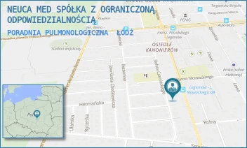PORADNIA PULMONOLOGICZNA - ŚWIAT ZDROWIA OPERATOR MEDYCZNY SPÓŁKA Z OGRANICZONĄ ODPOWIEDZIALNOŚCIĄ - UL. LEGIONÓW 66,  ŁÓDŹ