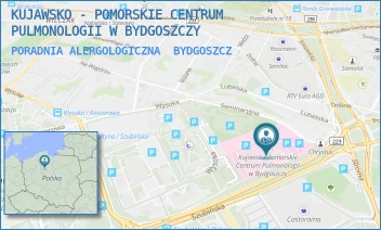 PORADNIA ALERGOLOGICZNA - KUJAWSKO - POMORSKIE CENTRUM PULMONOLOGII W BYDGOSZCZY - SEMINARYJNA 1,  BYDGOSZCZ