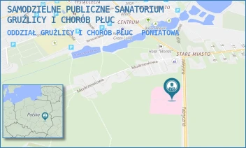 ODDZIAŁ GRUŹLICY I CHORÓB PŁUC - SAMODZIELNE PUBLICZNE SANATORIUM GRUŹLICY I CHORÓB PŁUC - FABRYCZNA 6,  PONIATOWA