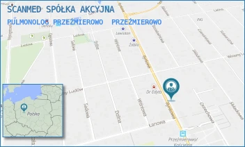 PULMONOLOG PRZEŹMIEROWO - SCANMED SPÓŁKA AKCYJNA - RYNKOWA 63,  PRZEŹMIEROWO