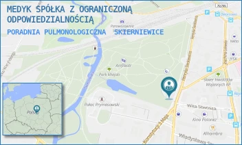 PORADNIA PULMONOLOGICZNA - MEDYK SPÓŁKA Z OGRANICZONĄ ODPOWIEDZIALNOŚCIĄ - UL. HENRYKA SIENKIEWICZA 1,  SKIERNIEWICE