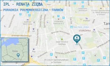 PORADNIA PULMONOLOGICZNA - IPL - RENATA ZIĘBA - UL. URSZULAŃSKA 15/2,  TARNÓW