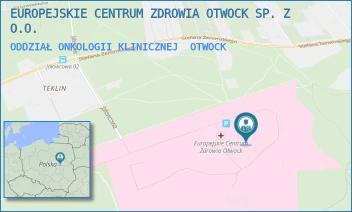 ODDZIAŁ ONKOLOGII KLINICZNEJ - EUROPEJSKIE CENTRUM ZDROWIA OTWOCK SP. Z O.O. - BOROWA 14/18,  OTWOCK