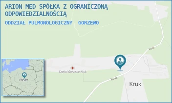 ODDZIAŁ PULMONOLOGICZNY - ARION MED SPÓŁKA Z OGRANICZONĄ ODPOWIEDZIALNOŚCIĄ - KRUK 5,  GORZEWO