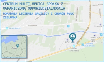 PORADNIA LECZENIA GRUŹLICY I CHORÓB PŁUC - CENTRUM MULTI-MEDICA SPÓŁKA Z OGRANICZONĄ ODPOWIEDZIALNOŚCIĄ - PONIATOWSKIEGO 97,  ZIELONKA
