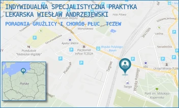 PORADNIA GRUŹLICY I CHORÓB PŁUC - INDYWIDUALNA SPECJALISTYCZNA PRAKTYKA LEKARSKA WIESŁAW ANDRZEJEWSKI - WOJSKA POLSKIEGO 5,  TCZEW
