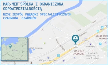 NZOZ ZESPÓŁ PORADNI SPECJALISTYCZNYCH CZARNKÓW - MAR-MED SPÓŁKA Z OGRANICZONĄ ODPOWIEDZIALNOŚCIĄ - KOŚCIUSZKI 103A,  CZARNKÓW