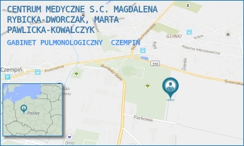 GABINET PULMONOLOGICZNY - CENTRUM MEDYCZNE S.C. MAGDALENA RYBICKA-DWORCZAK, MARTA PAWLICKA-KOWALCZYK - PARKOWA 2,  CZEMPIŃ