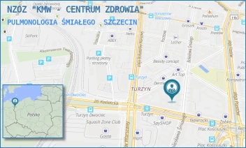 PULMONOLOGIA ŚMIAŁEGO - NZOZ "KMW - CENTRUM ZDROWIA" - BOLESŁAWA ŚMIAŁEGO 21,  SZCZECIN