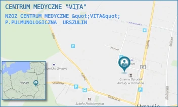 NZOZ CENTRUM MEDYCZNE "VITA" P.PULMUNOLOGICZNA - CENTRUM MEDYCZNE "VITA" - MODRZEWIOWA 1/1,  URSZULIN